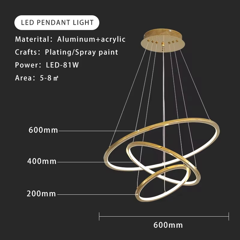 NordicGlow™ Modern Chandelier