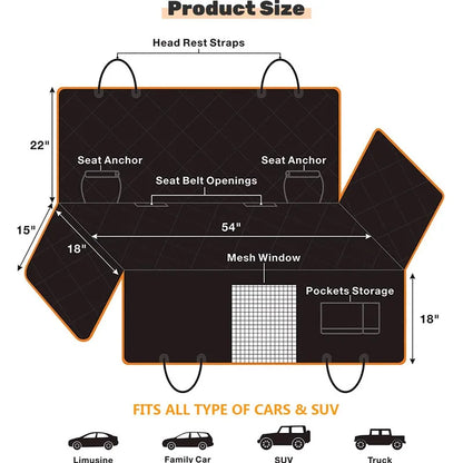 TravelPaws™ Dual Seat Protector