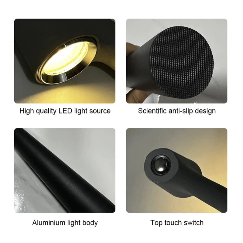 LuminaTouch™ - Rechargeable Touch Control Lamp