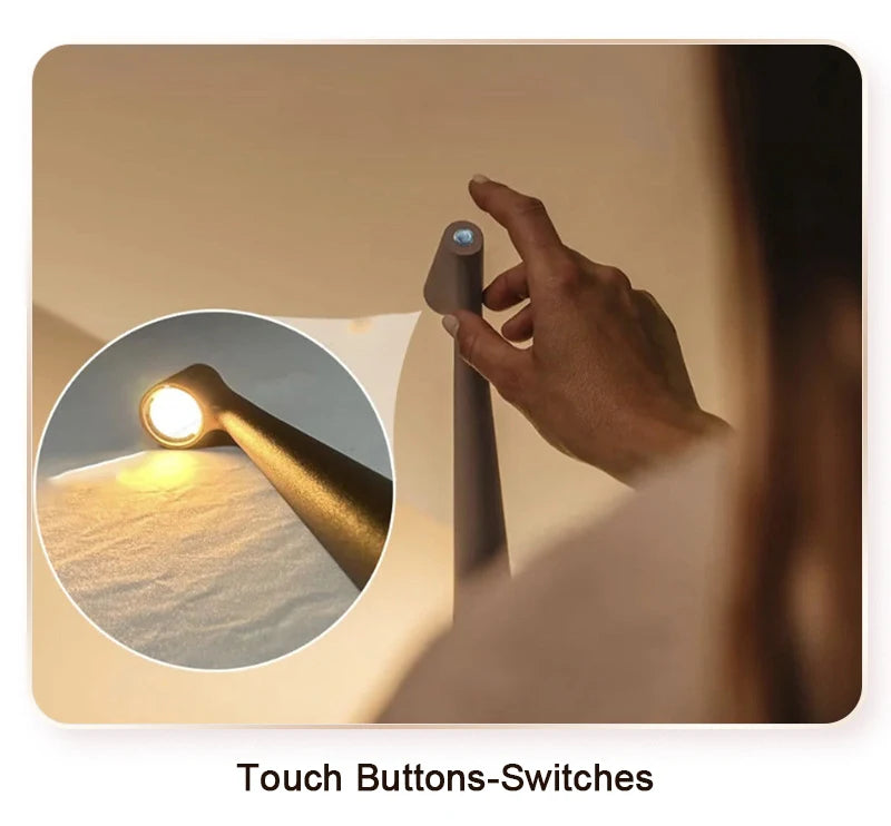 LuminaTouch™ - Rechargeable Touch Control Lamp